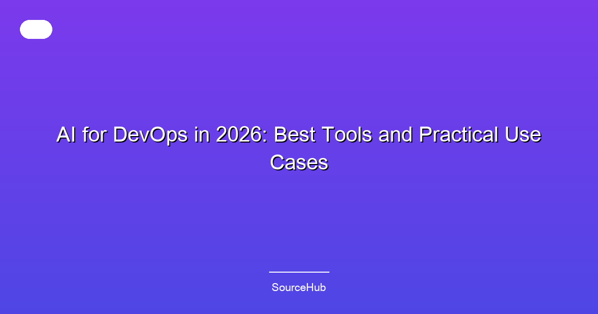 AI for DevOps in 2026: Best Tools and Practical Use Cases