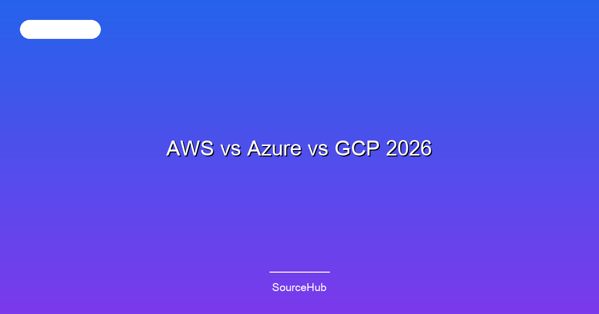 AWS vs Azure vs GCP 2026