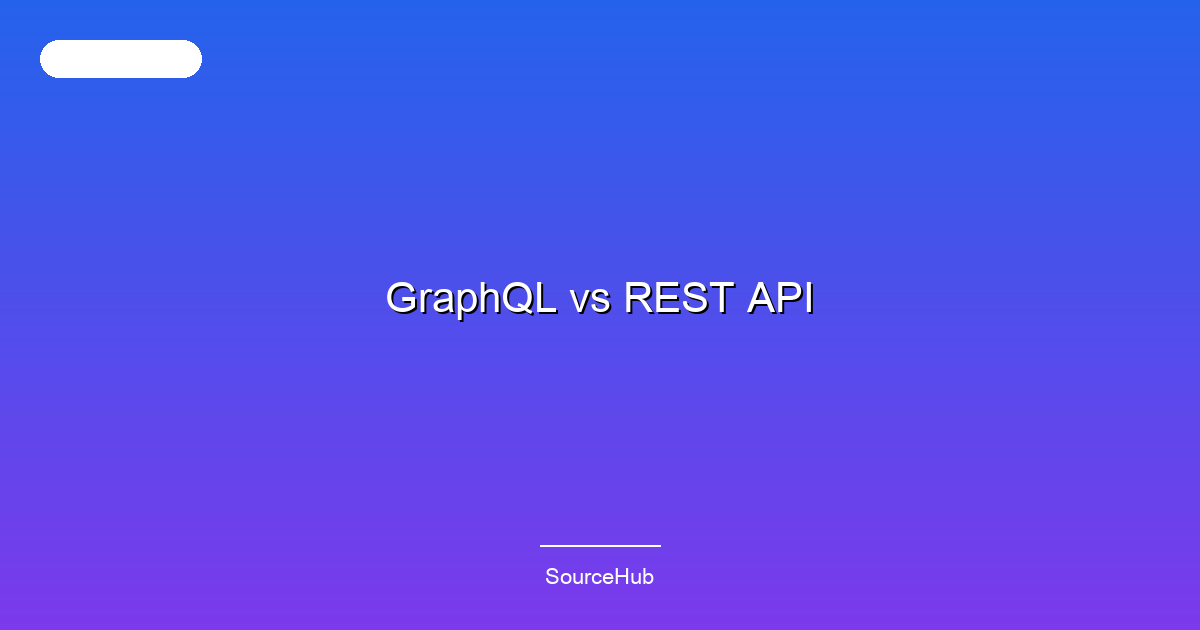 GraphQL vs REST API