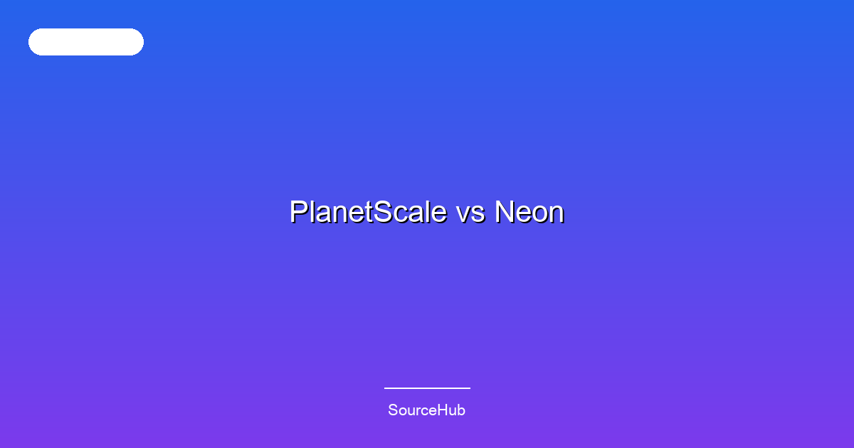 PlanetScale vs Neon