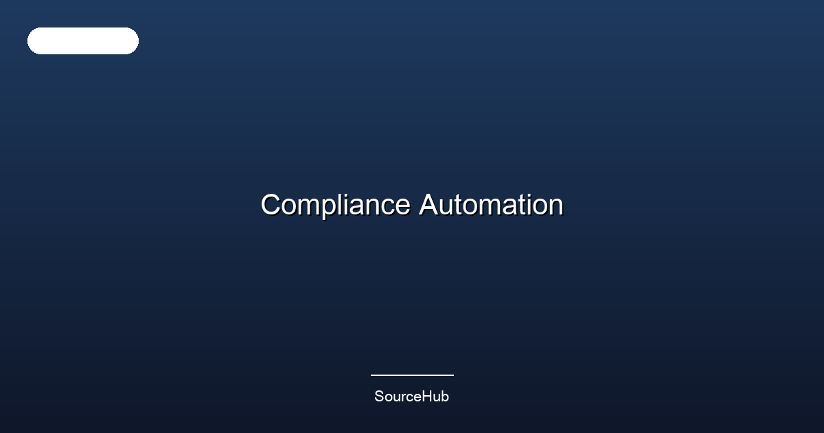 Compliance Automation