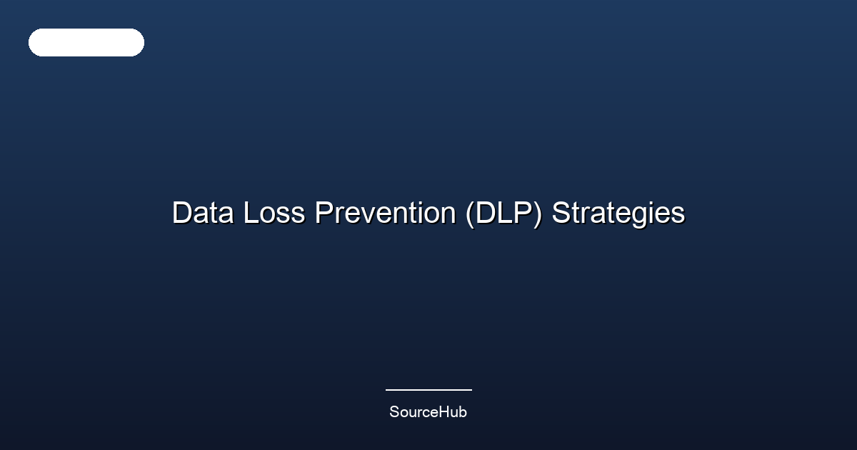Data Loss Prevention (DLP) Strategies