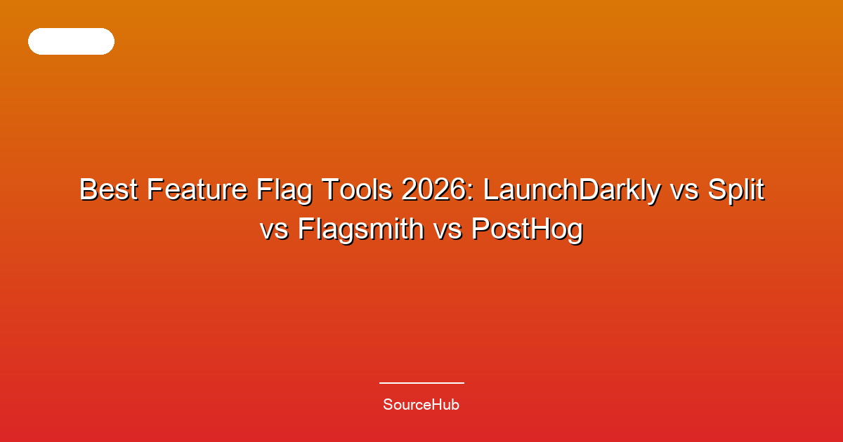 Best Feature Flag Tools 2026: LaunchDarkly vs Split vs Flagsmith vs PostHog