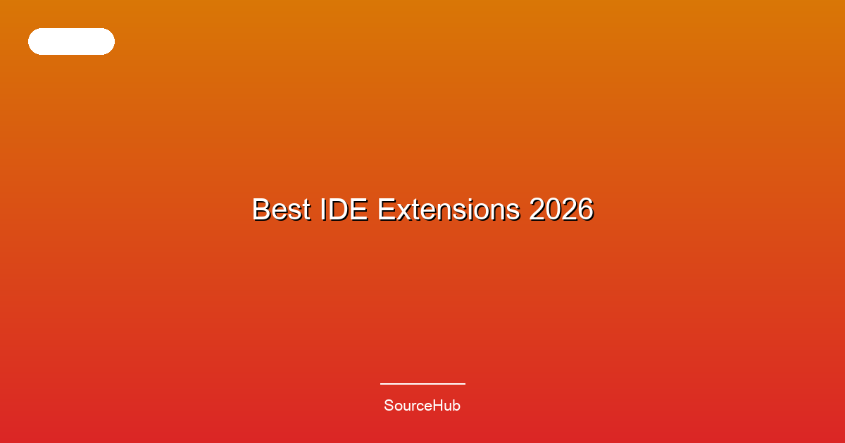 Best IDE Extensions 2026