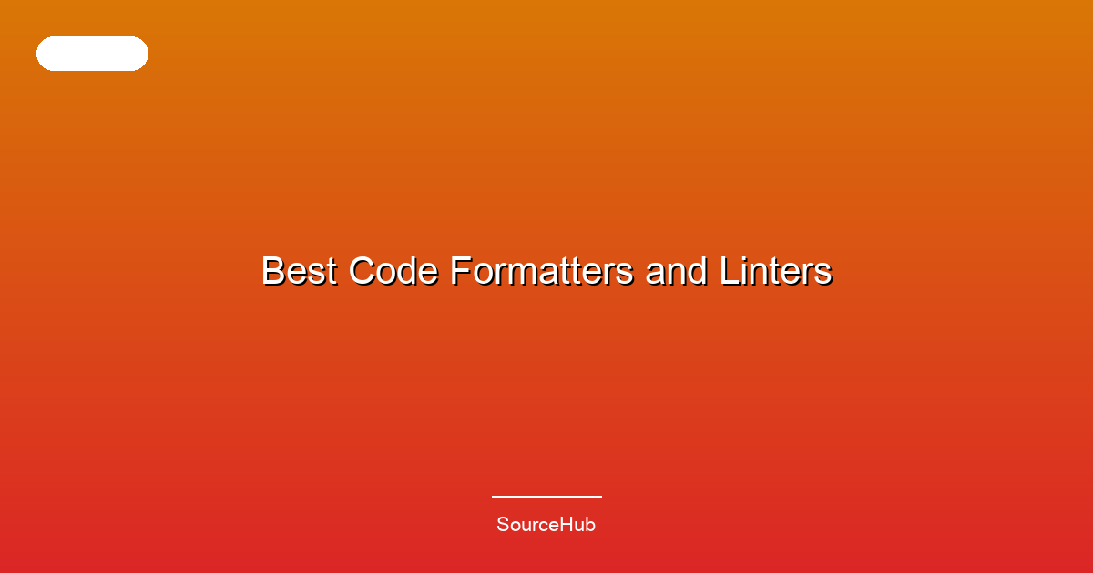 Best Code Formatters and Linters