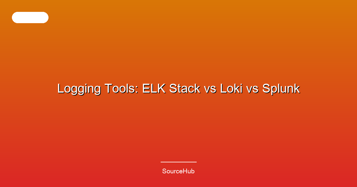 Logging Tools: ELK Stack vs Loki vs Splunk